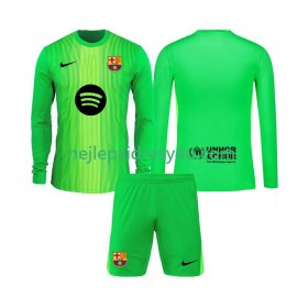 Fotbalový Dres FC Barcelona Brankářské Dětské Domácí 2025/26 Dlouhý Rukáv